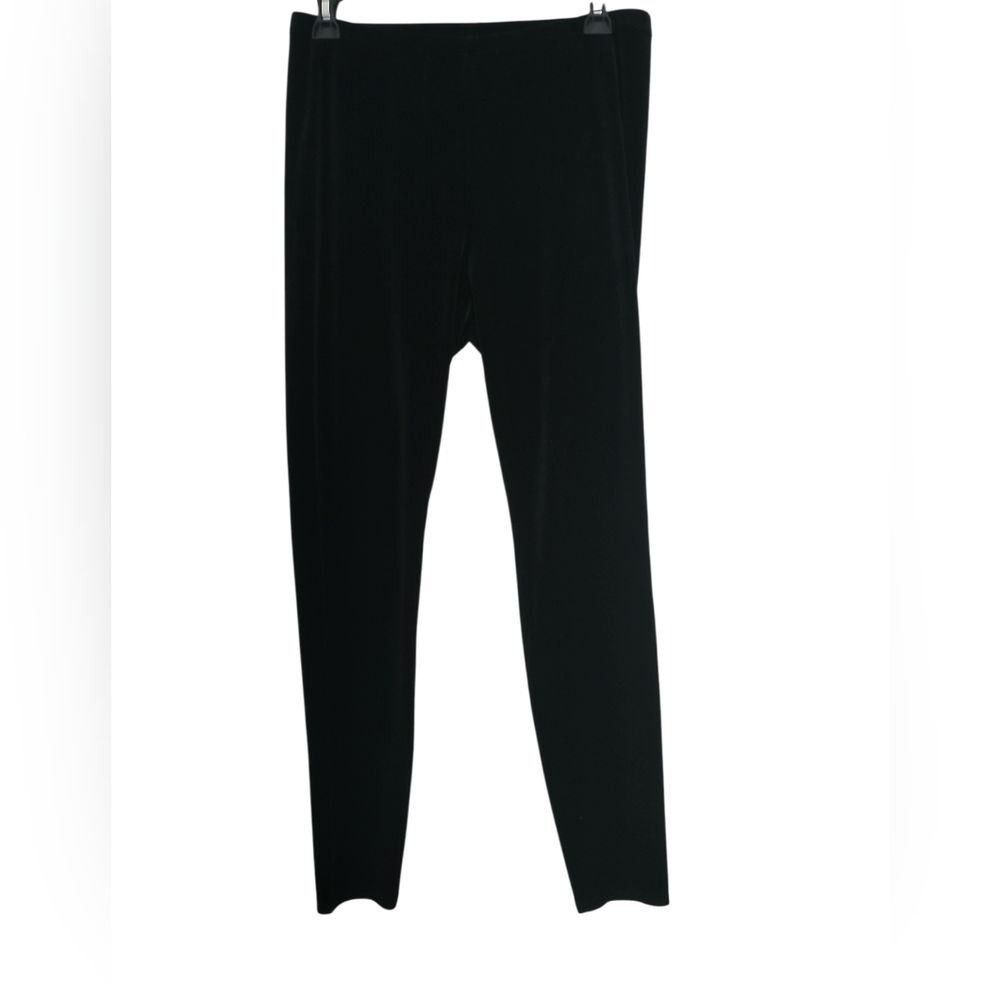 Eileen Fisher Women's Black Velvet Ankle Legging Pant Small